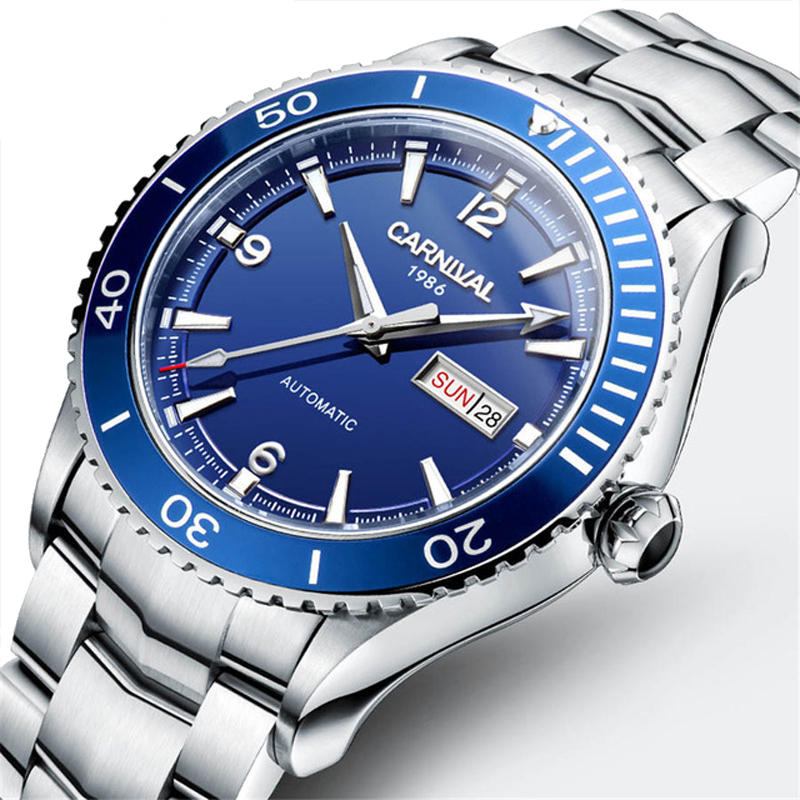 Luxury Watch Japan Brand - CARNIVAL Top Brand Luxury Automatic Mechanical