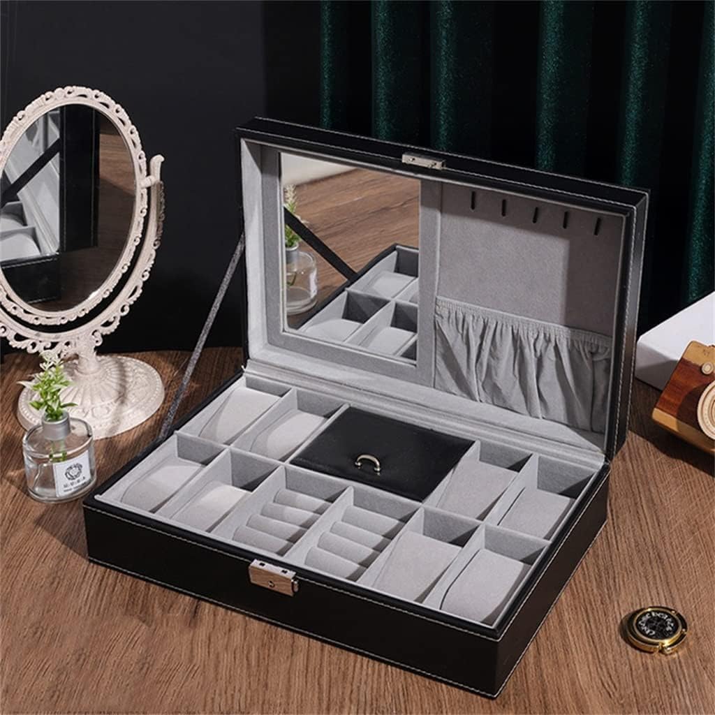 Luxury Watch E Jewellery - Luxury PU Leather Men Jewelry Box