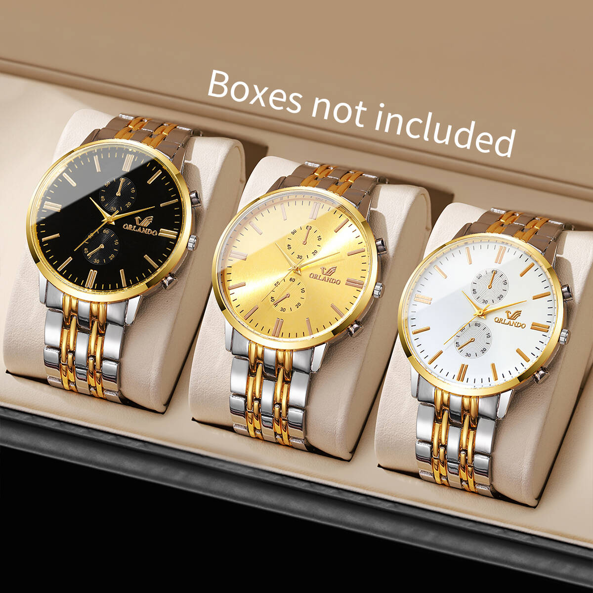 Luxury Watch Organizer - 1/2/3PCS Fashion Men Business Watches Luxury