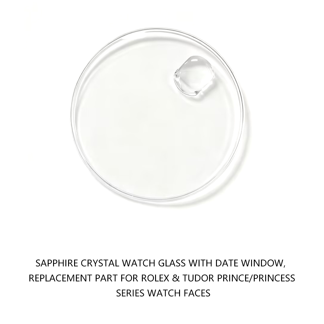 Luxury Watch Unique - Sapphire Crystal Watch Glass with Date