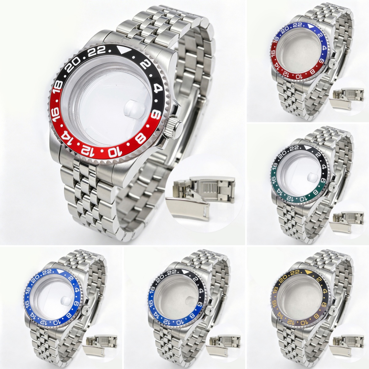 Exhibition Caseback - 200M Diving Case 40mm Fit NH35