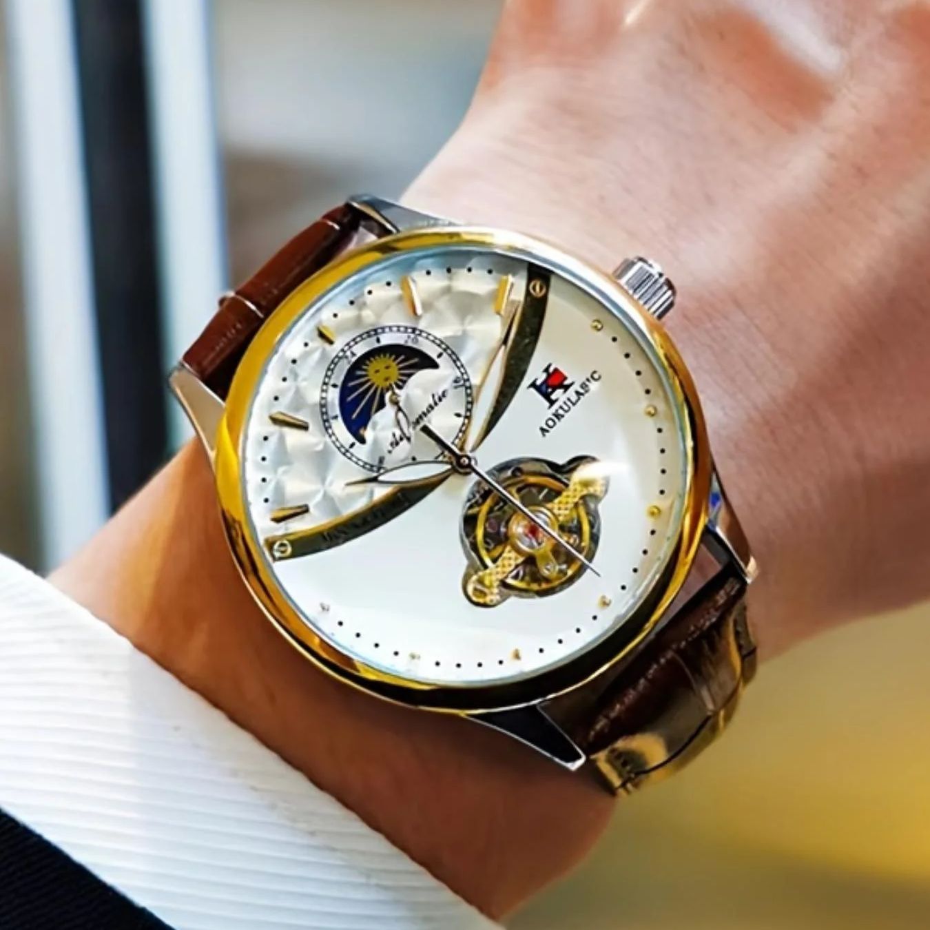 Luxury Watch It - Luxurious Men's Automatic Mechanical Watch with