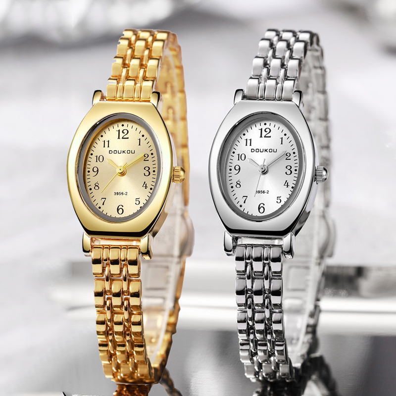Luxury Watch With Arabic Numerals - Hot Sale Gold Watch Oval Arabic