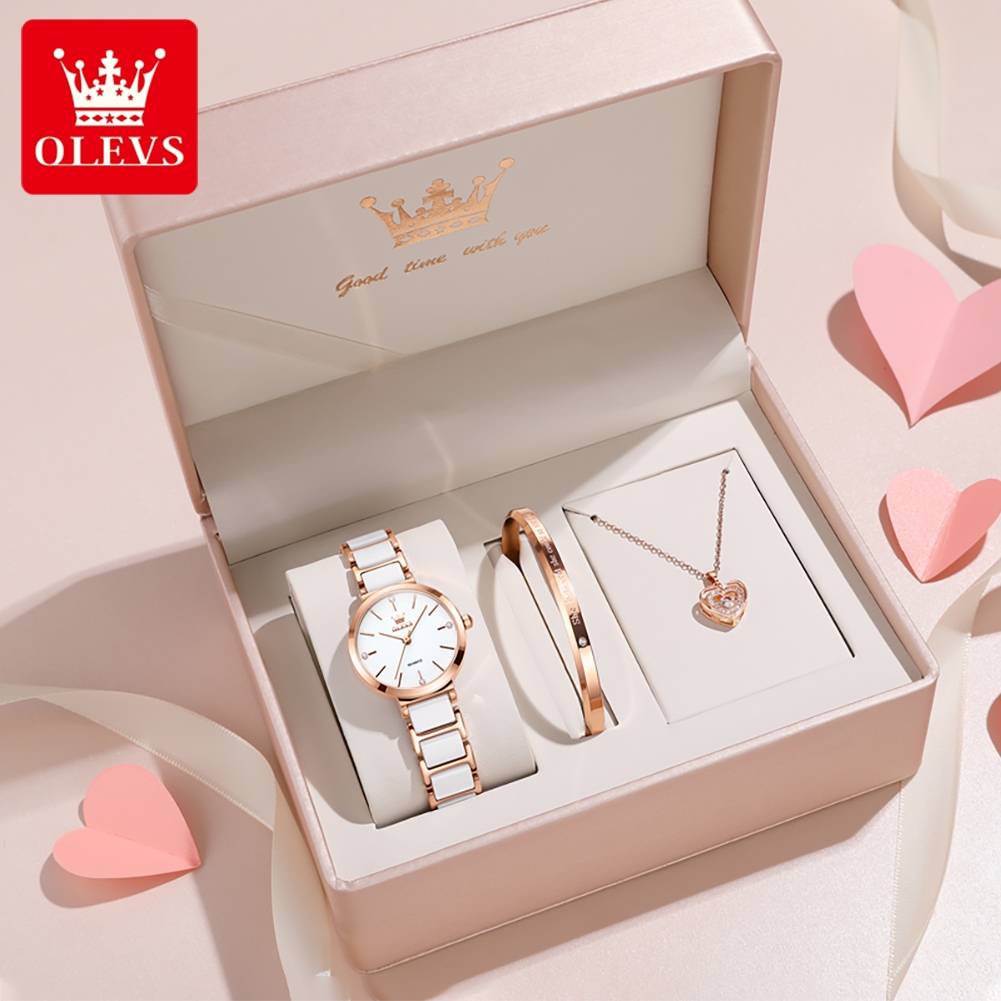 Luxury Watch Women - OLEVS Women Watch 5877 Luxury Elegant