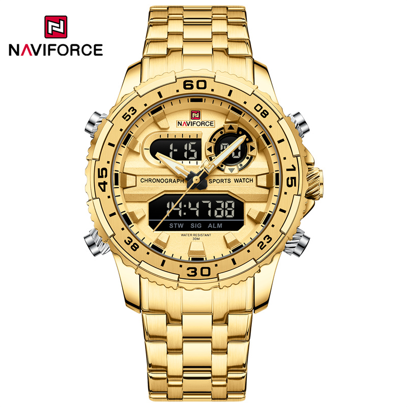 Luxury Watch Trading - NAVIFORCE Man's Quartz Watches Luxury Trade