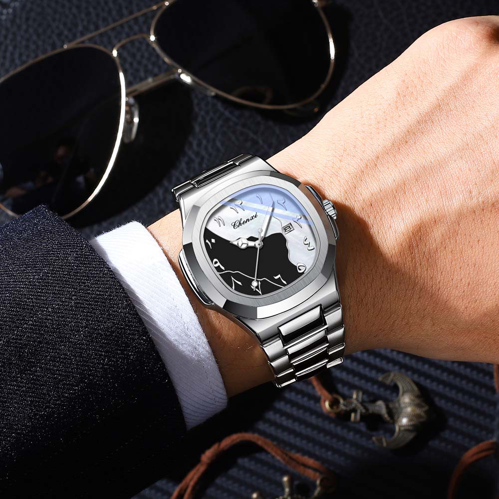 Luxury Watch With Arabic Numerals - CHENXI New Men's Watch Eastern Arabic