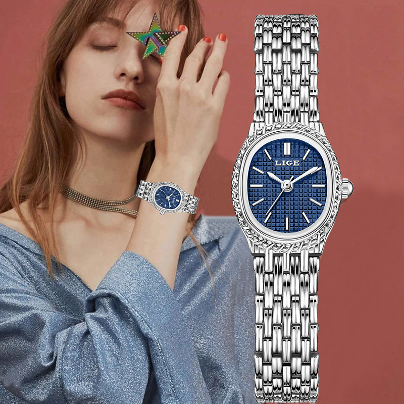 Luxury Watch Women - LIGE Fashion Luxury Quartz Woman Watch
