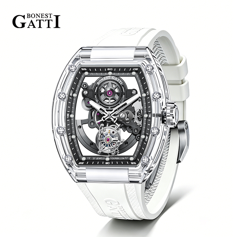 Luxury Watch Tier - BONEST GATTI Men's Tourbillon Watch -