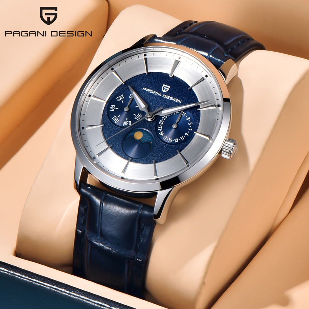 Luxury Watch Tier - Paganidesign Luxury Quartz Stainless Steel Watch
