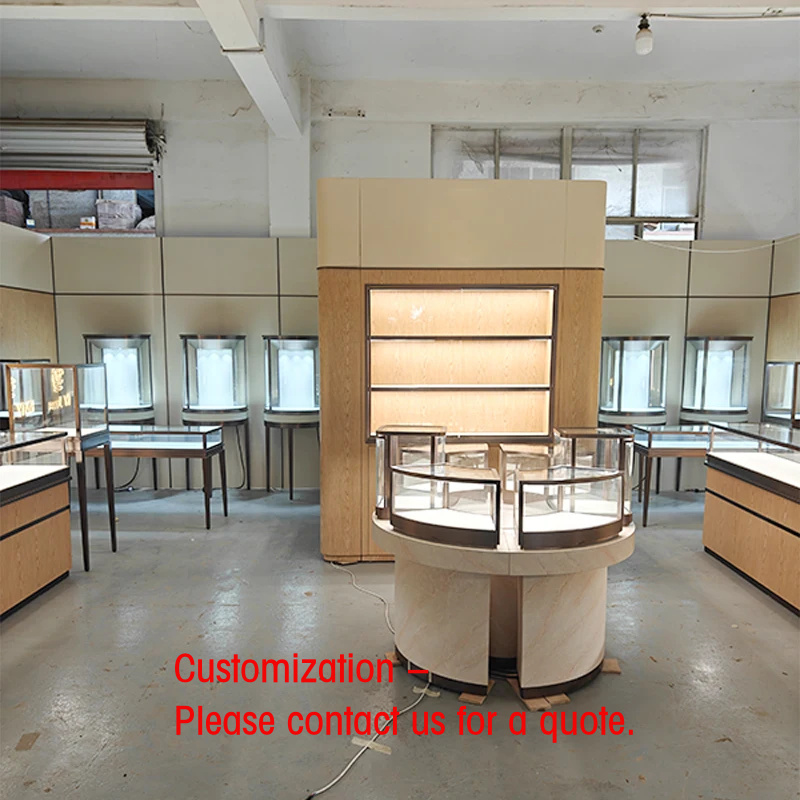 Luxury Watch E Jewellery - custom.Luxury Aluminum Glass Display Cabinet Mobile