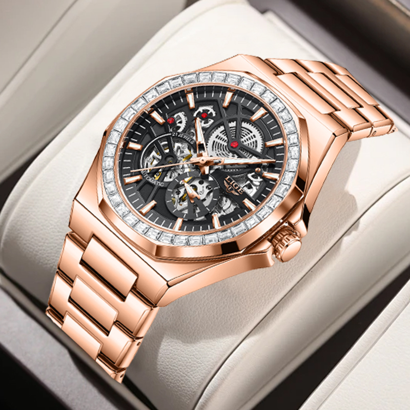 Luxury Watch Business - LIGE Original Design Mechanical Watches for