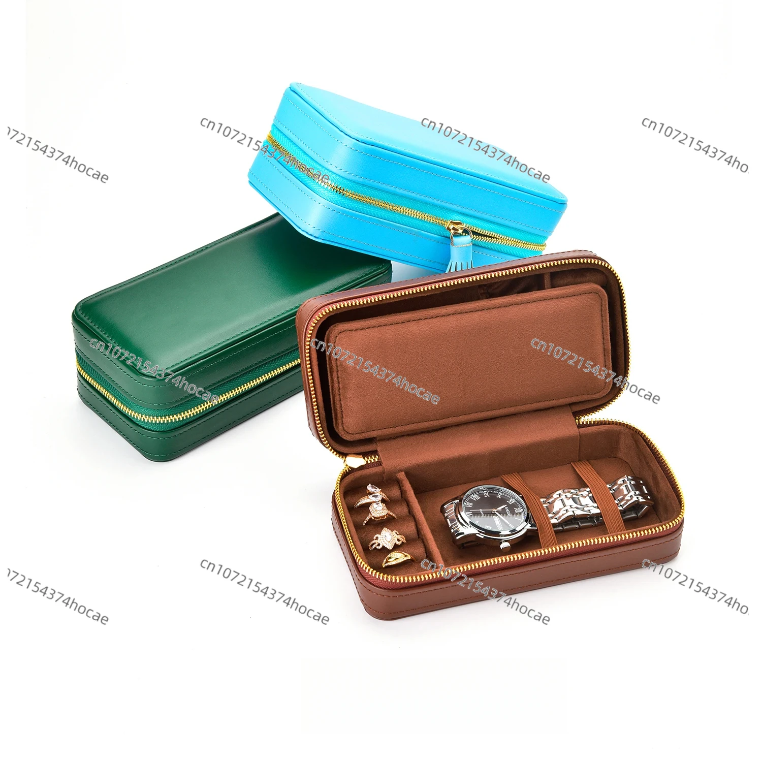 Luxury Watch E Jewellery - Luxury Pu Leather Jewelry Box Portable