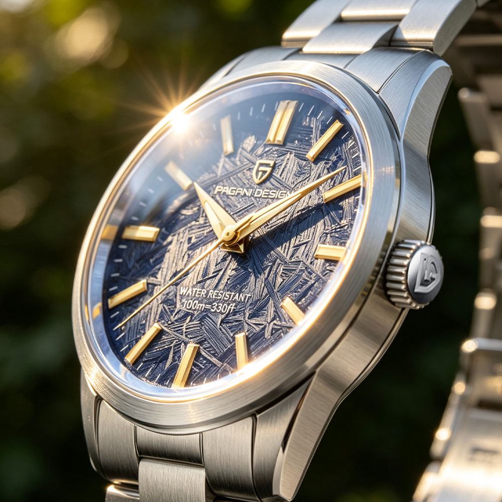 Luxury Watch Display - PAGANI DESIGN 40MM Men Quartz Watch