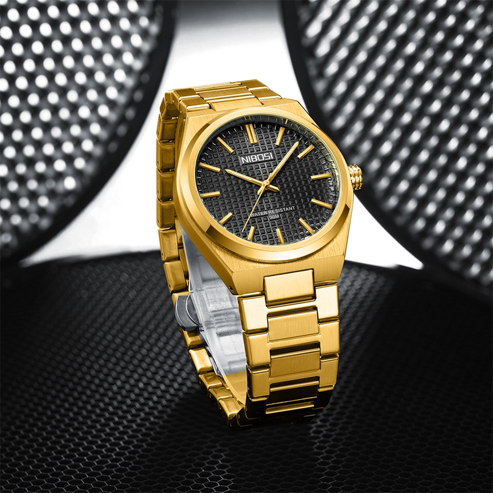 Luxury Watch All Black - Man Brand Luxury Watch Gold Black
