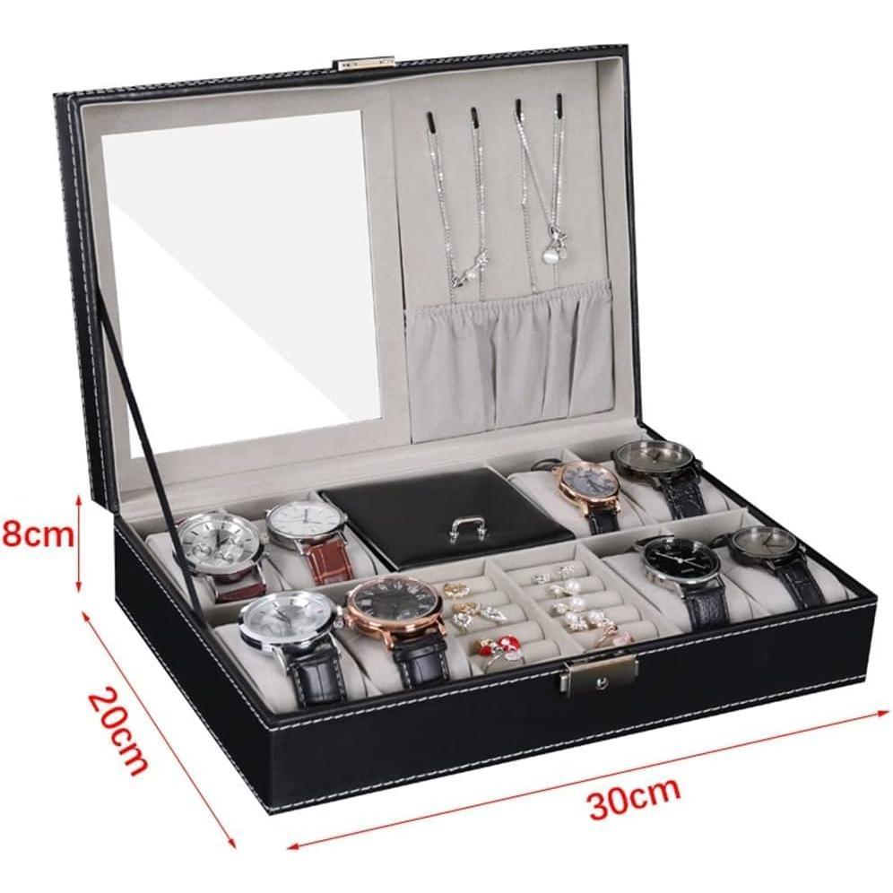 Luxury PU Leather Men Jewelry  - Luxury Watch E Jewellery review and price