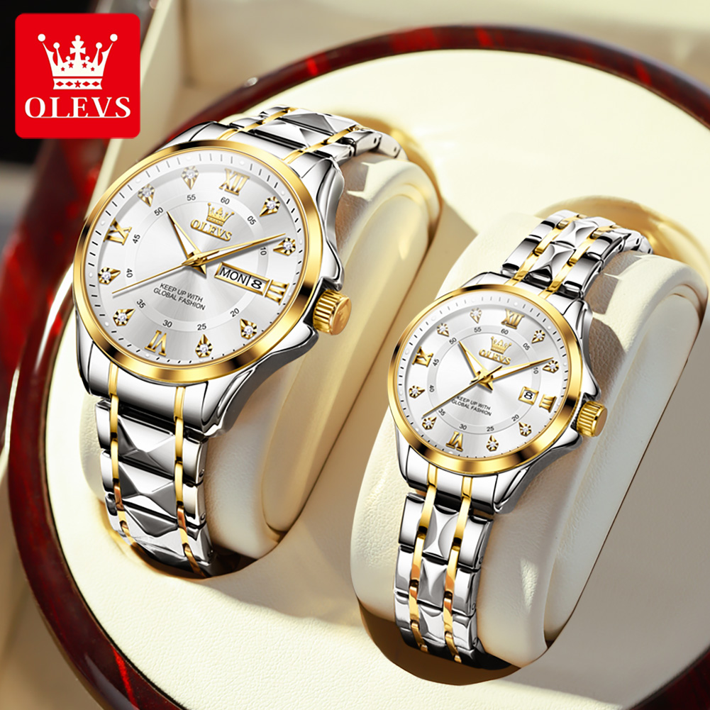 OLEVS 2906 Couple Watch Origin - Luxury Watch Exchange review and price