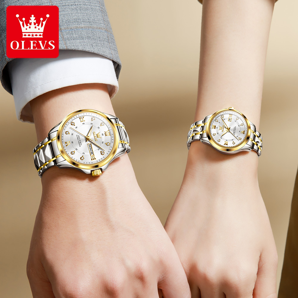 OLEVS 2906 Couple Watch Origin - Luxury Watch Exchange review and price