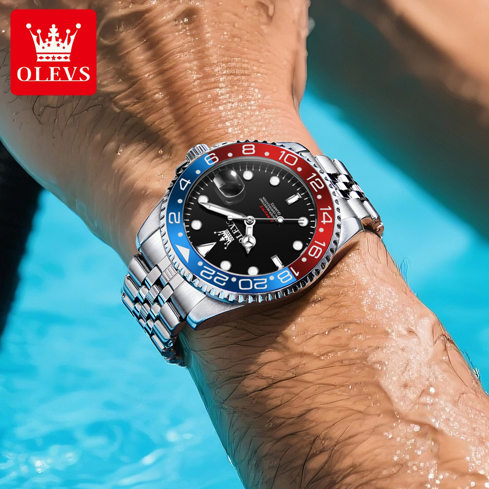 OLEVS 5657 Original Brand Men' - Luxury Watch Business review and price