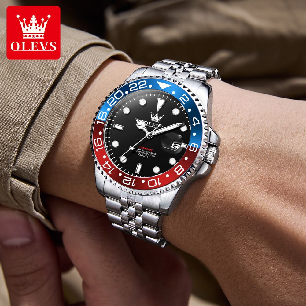 OLEVS 5657 Original Brand Men' - Luxury Watch Business review and price