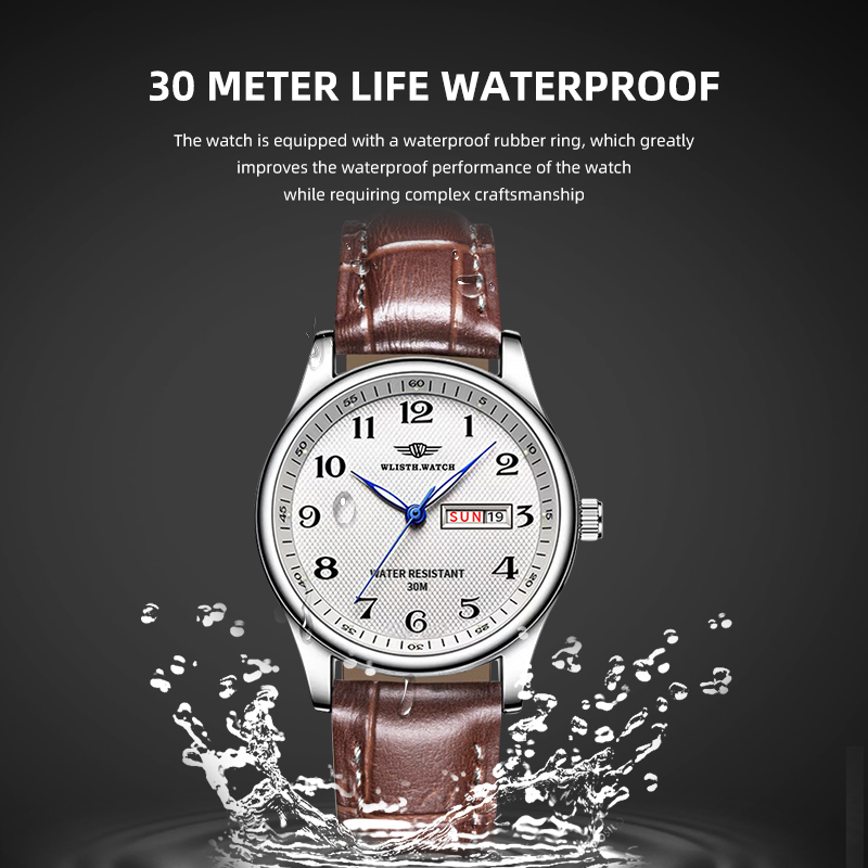 WLISTH Luxury Brand Men's Watc - Luxury Watch With Arabic Numerals review and price