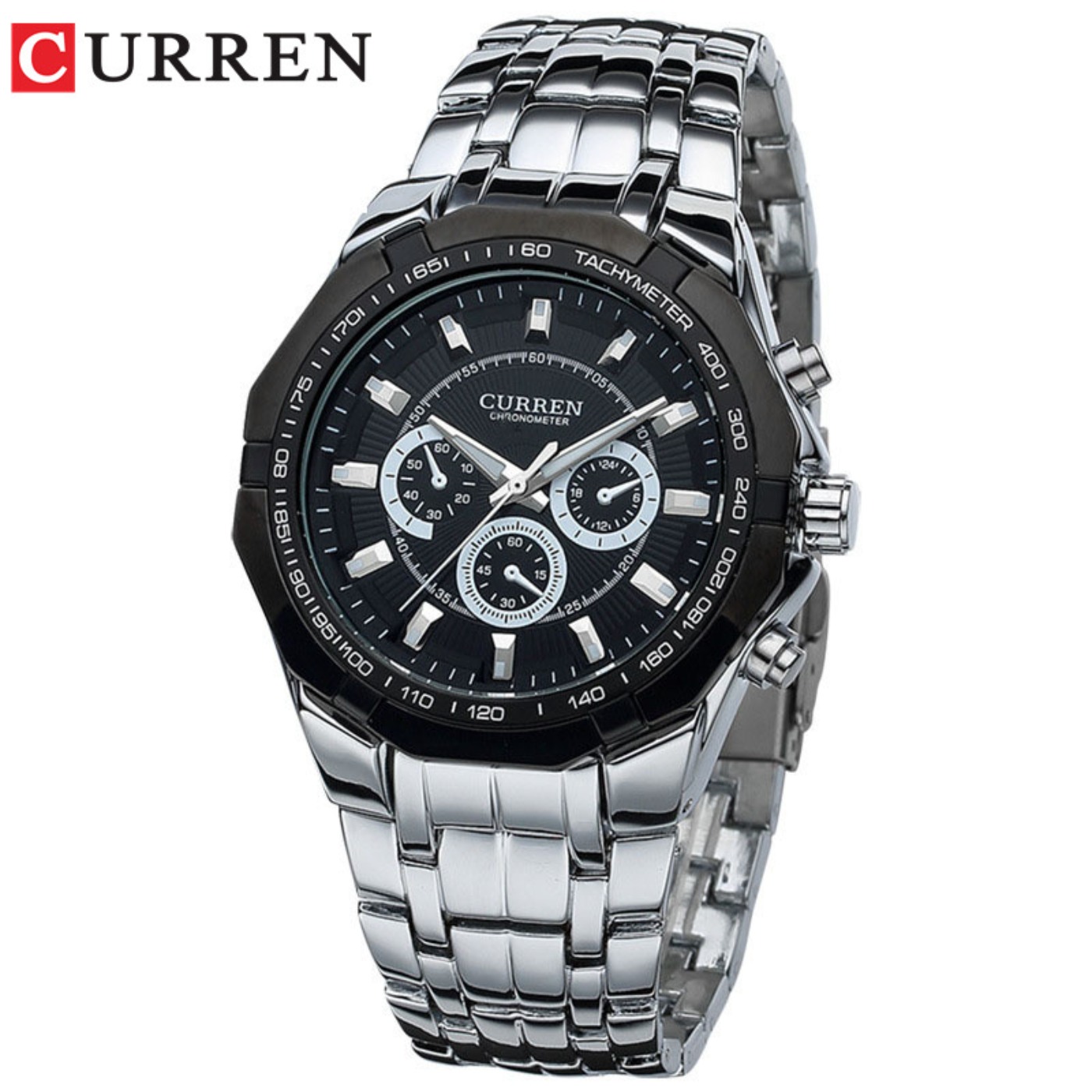 CURREN Men Luxury Brand Milita - Luxury Watch Display review and price