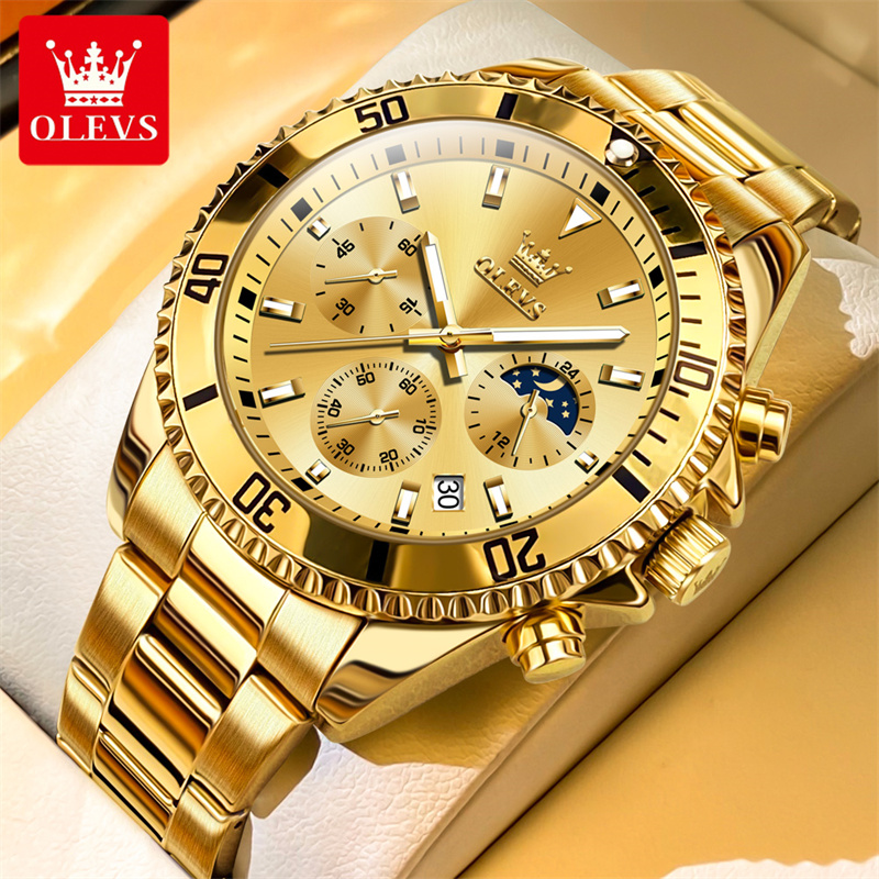 OLEVS Watch Men Top Brand Luxu - Luxury Watch Exhibition review and price