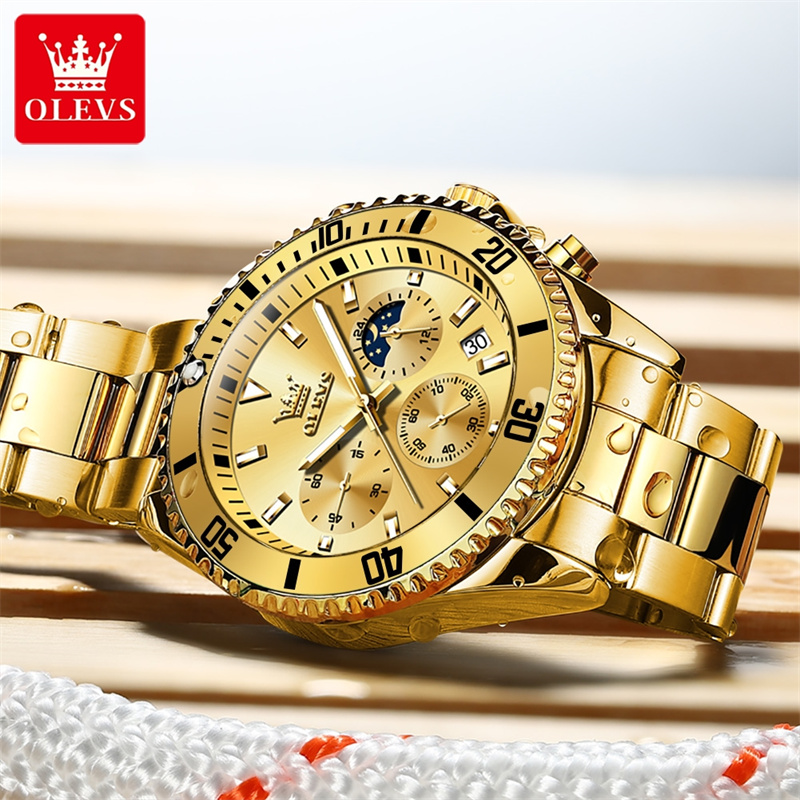 OLEVS Watch Men Top Brand Luxu - Luxury Watch Exhibition review and price
