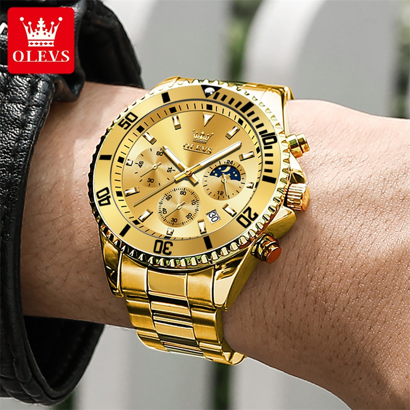 OLEVS Watch Men Top Brand Luxu - Luxury Watch Exhibition review and price