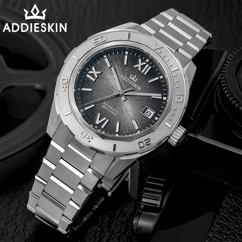 AddiesKin K002 40mm Mens Diver - Luxury Watch All Black review and price