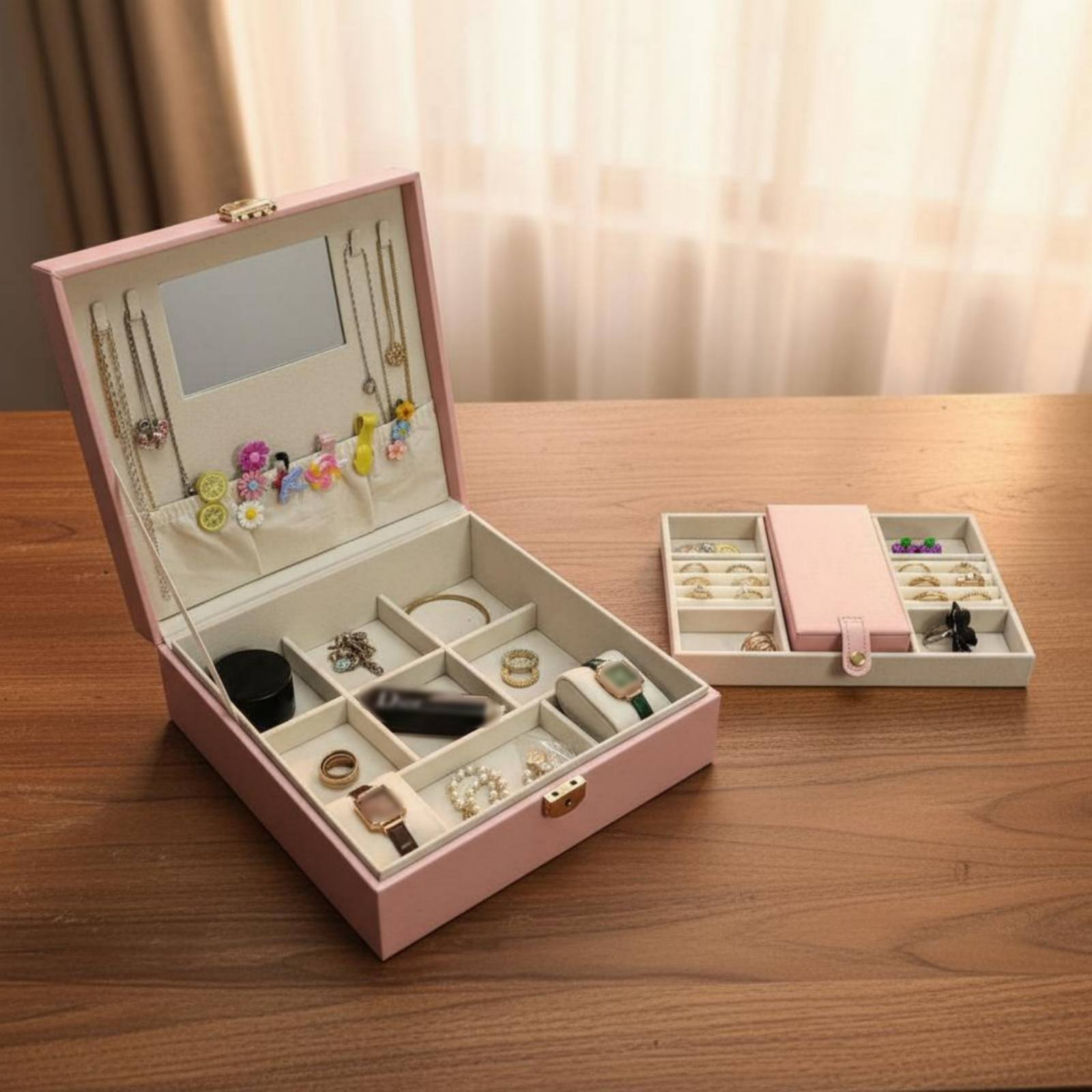 Multi-Tier Jewelry Box Soft Lu - Luxury Watch Tier review and price