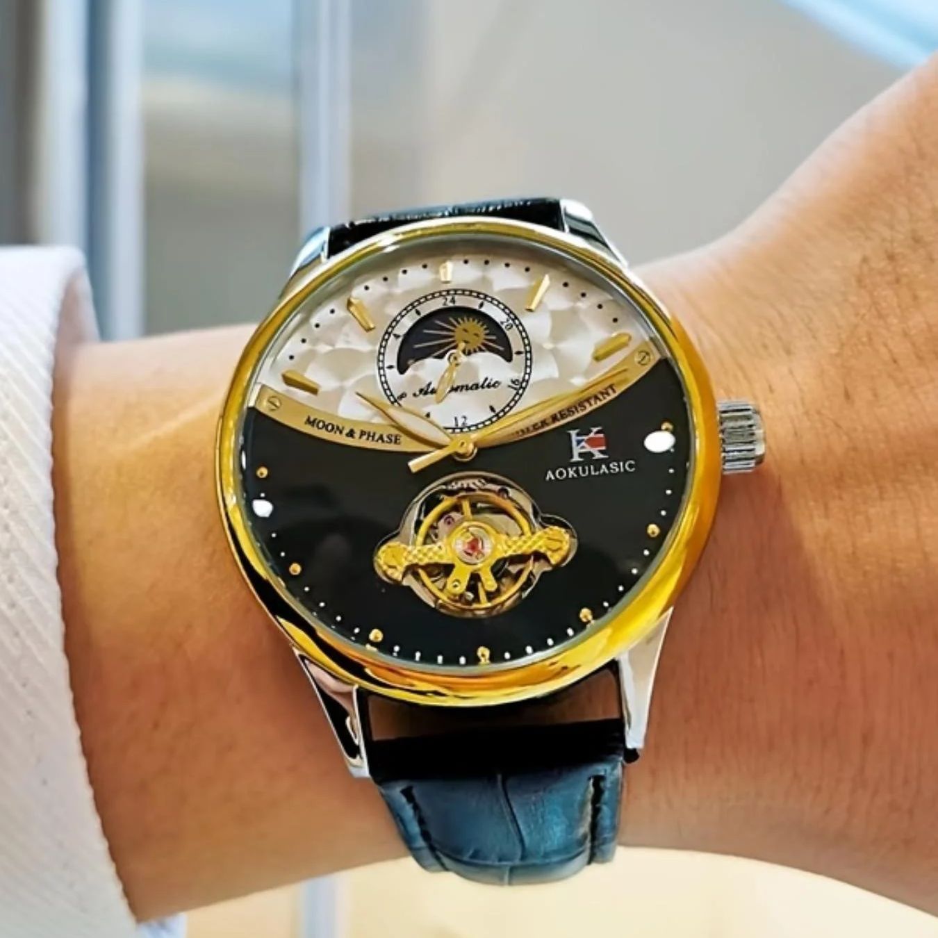 Luxurious Men's Automatic Mech - Luxury Watch It review and price