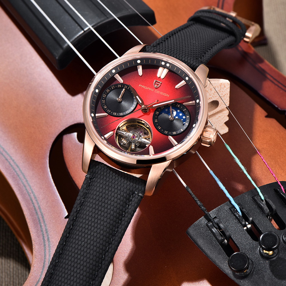2025 New PAGANI DESIGN Watches - Luxury Watch Leather review and price