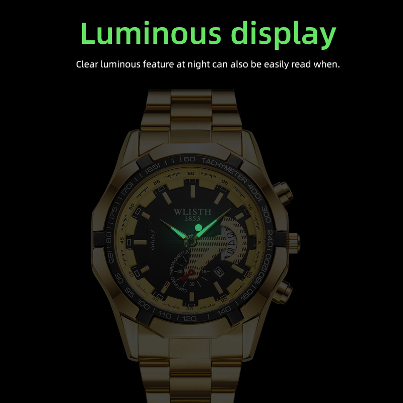 Luxury Brand Man Watch Waterpr - Luxury Watch Exhibition review and price