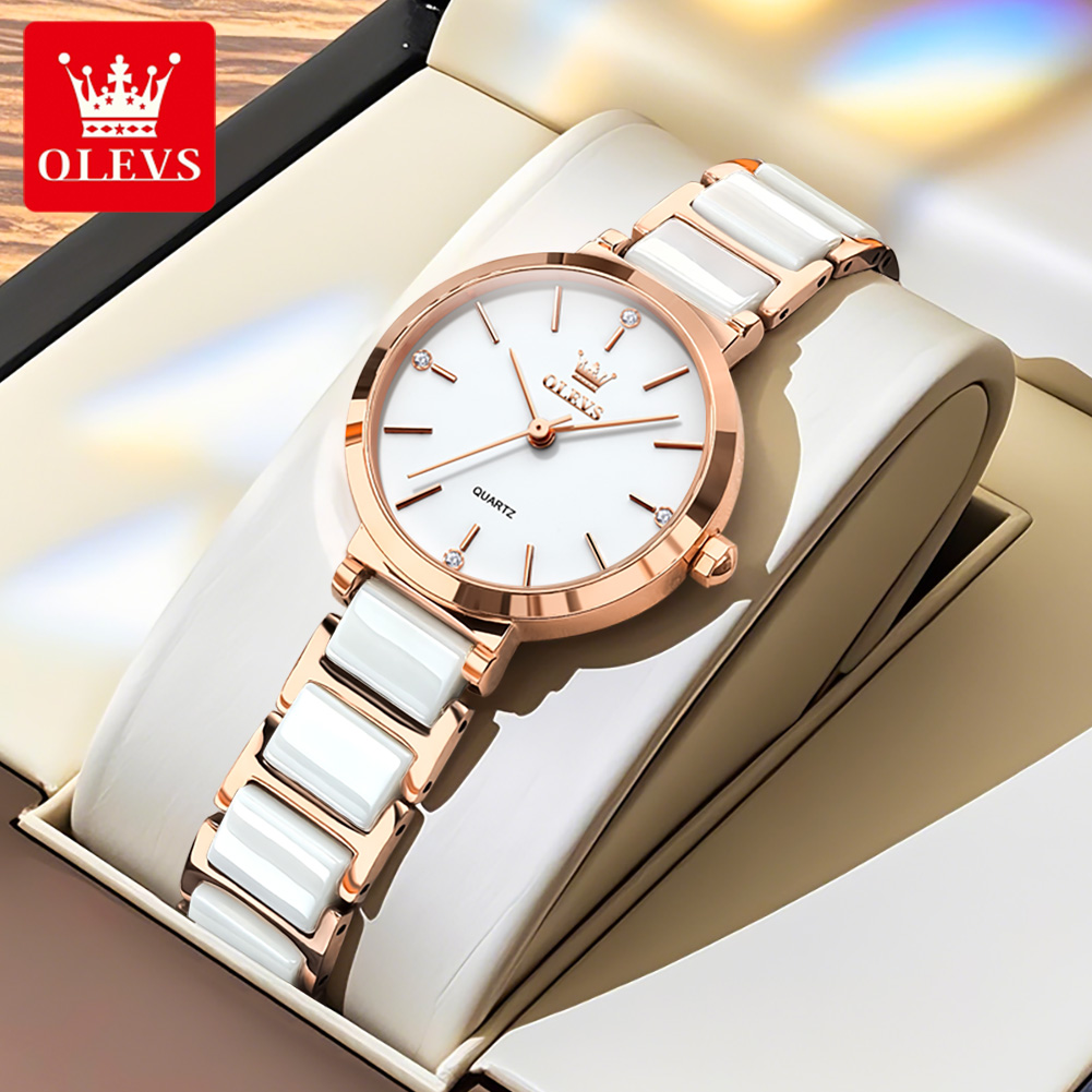 OLEVS Women Watch 5877 Luxury  - Luxury Watch Women review and price