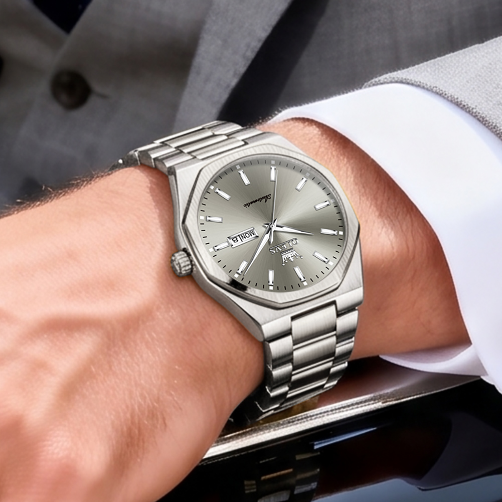 OLEVS Luxury Men Automatic Mec - Luxury Watch Display review and price