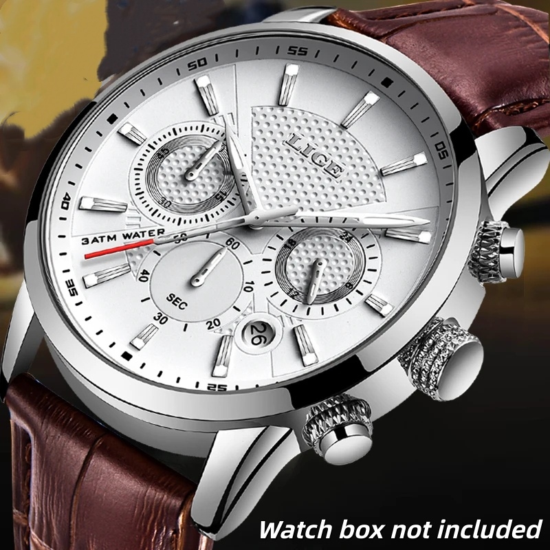 2026 New Men's Leather Watch F - Luxury Watch Tier review and price