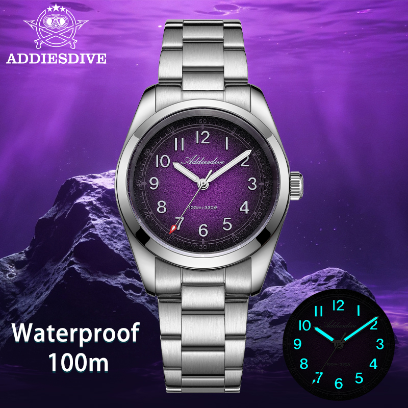ADDIESDIVE New Men's Diver Qua - Luxury Watch It review and price