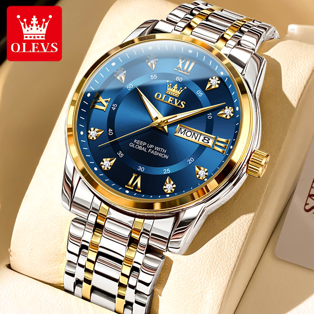 OLEVS 5513 Man Watch Stainless - Luxury Watch Business review and price