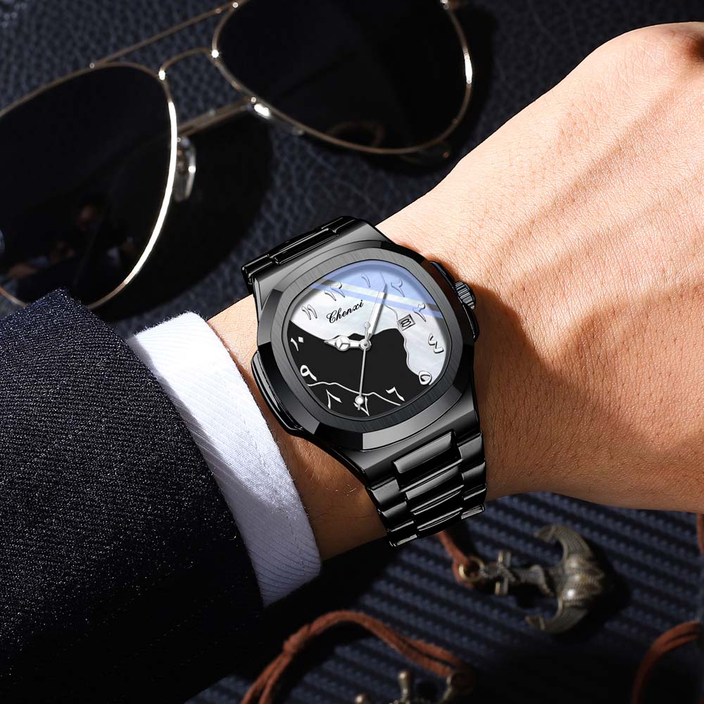 CHENXI New Men's Watch Eastern - Luxury Watch With Arabic Numerals review and price