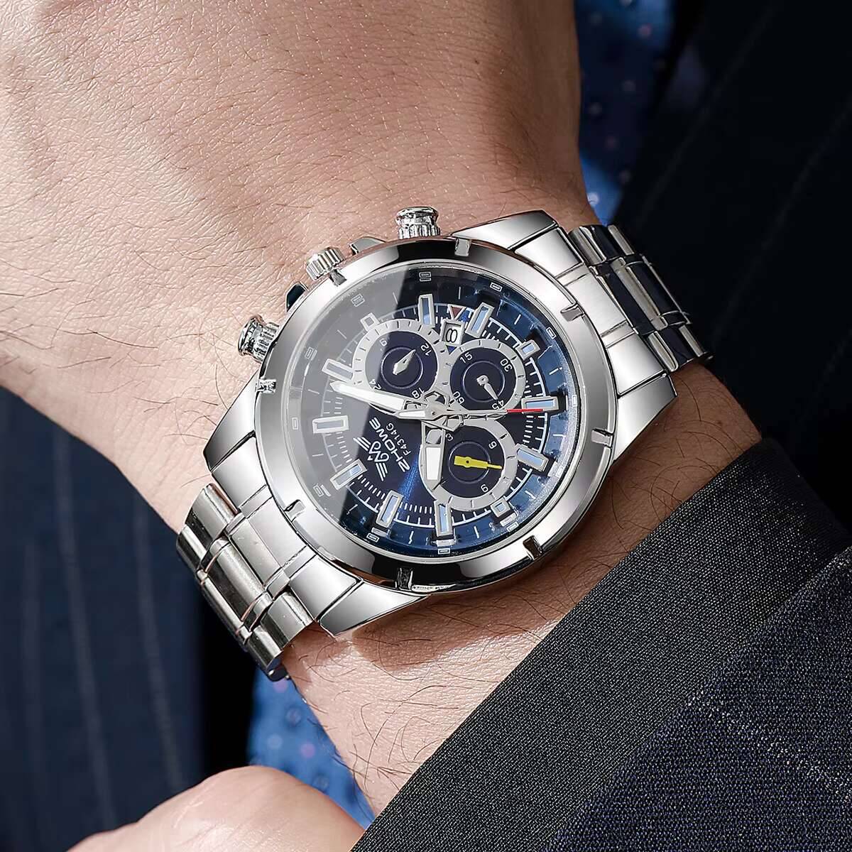 Fashion Men's Calendar Quartz  - Luxury Watch Organizer review and price