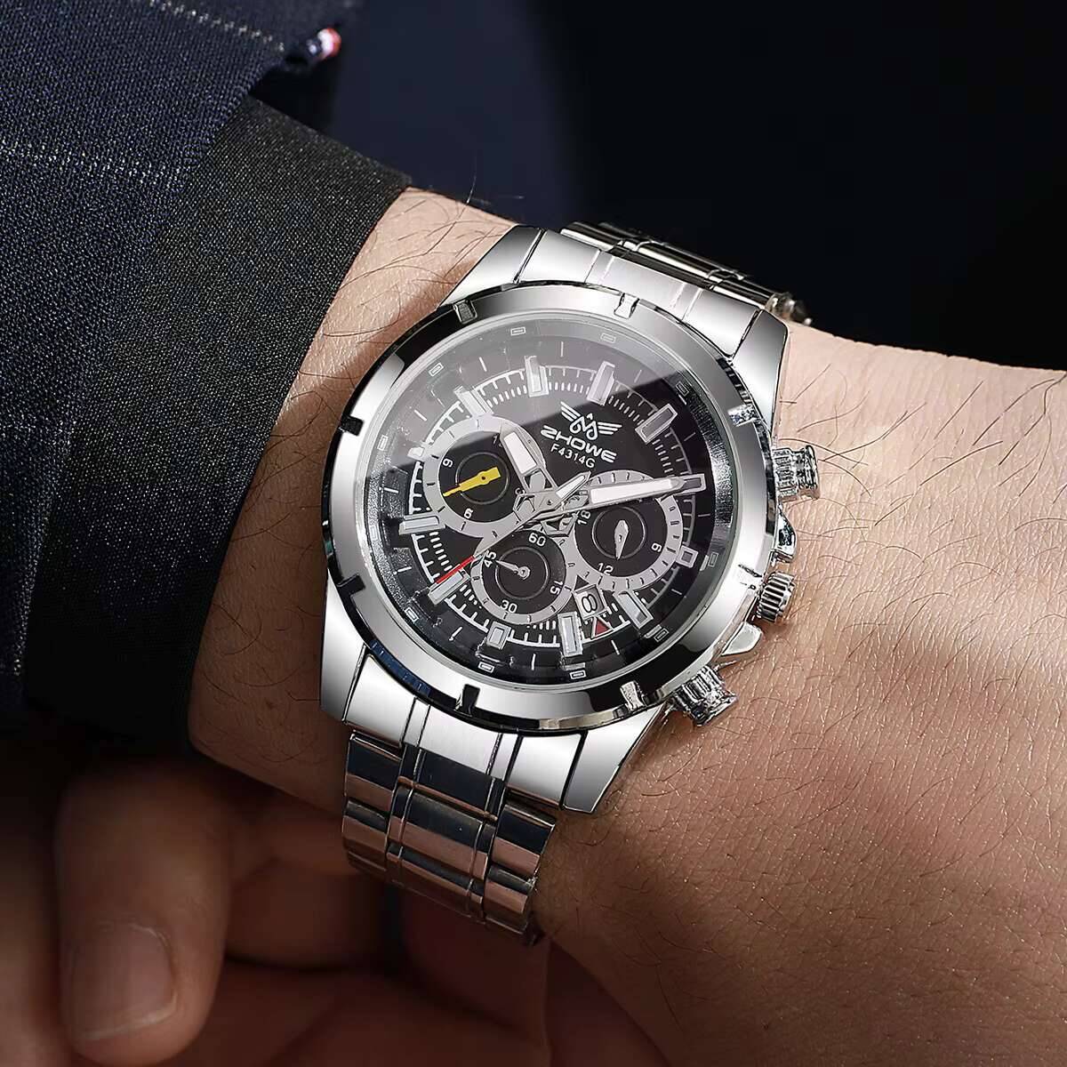 Fashion Men's Calendar Quartz  - Luxury Watch Organizer review and price