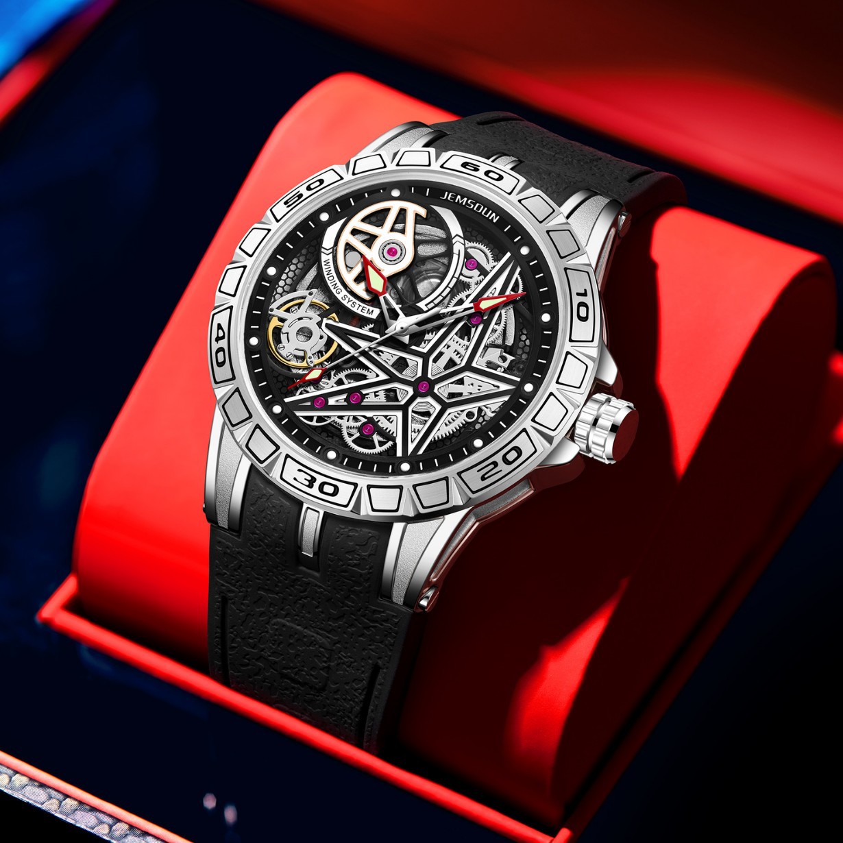 Creative 3D Quartz Watches Men - Luxury Watch Engraving review and price