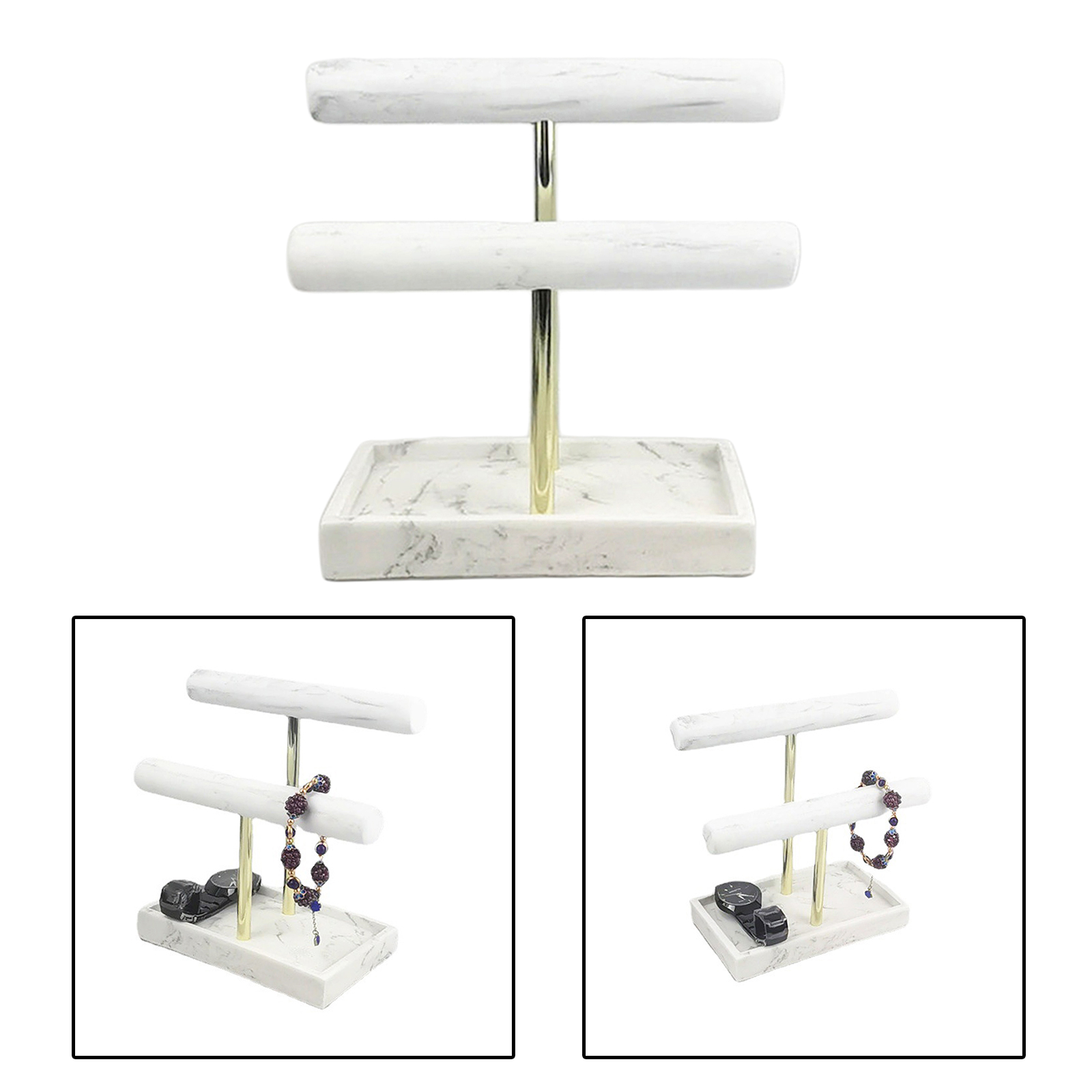 2 Tiers Luxury Marble Watch Ho - Luxury Watch Tier review and price