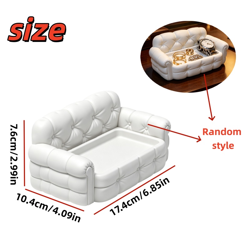 Light Luxury Style Mini Sofa-S - Luxury Watch Organizer review and price