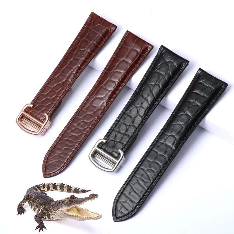 Alligator Genuine Leather Watc - Luxury Watch Engraving review and price