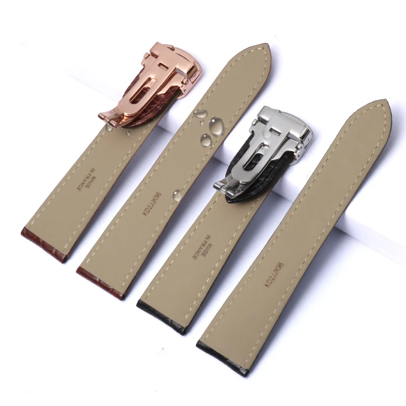 Alligator Genuine Leather Watc - Luxury Watch Engraving review and price