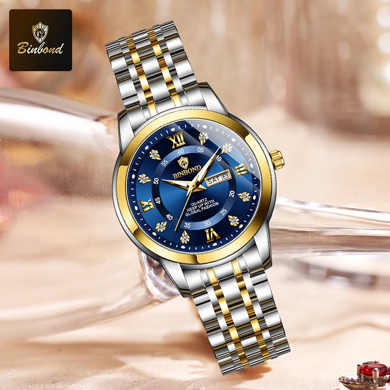 BINBOND B7169 Top Brand Luxury - Luxury Watch Exhibition review and price