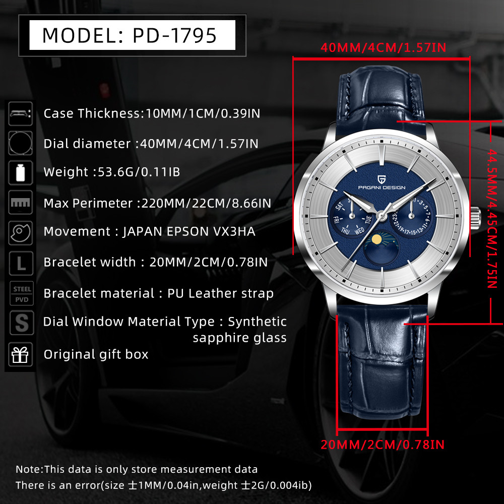 Paganidesign Luxury Quartz Sta - Luxury Watch Tier review and price