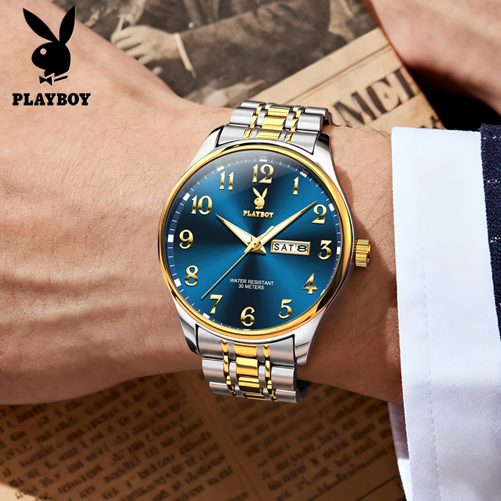 PLAYBOY 3533 Brand original au - Luxury Watch With Arabic Numerals review and price