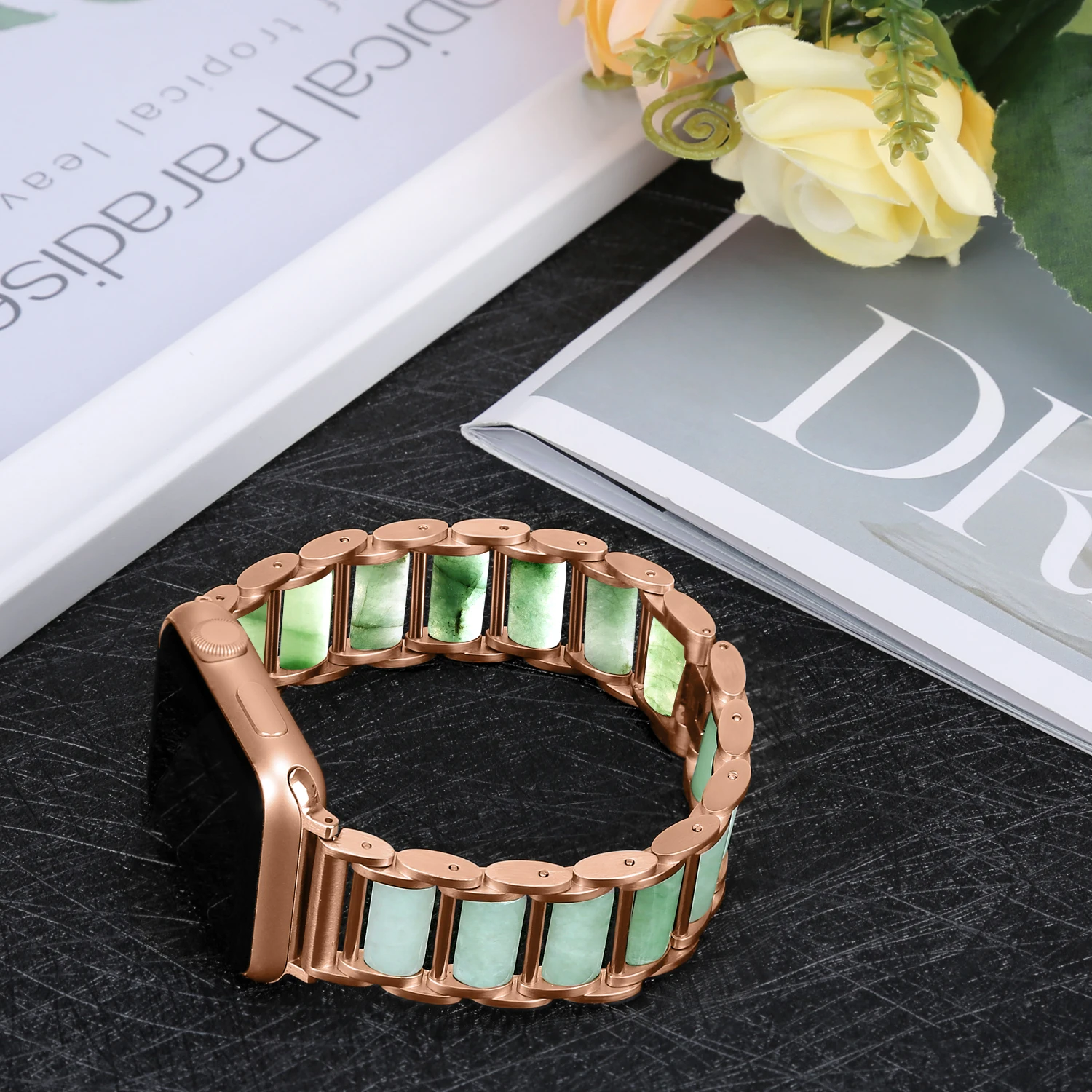 Emerald Jewellery+Metal Strap  - Luxury Watch E Jewellery review and price